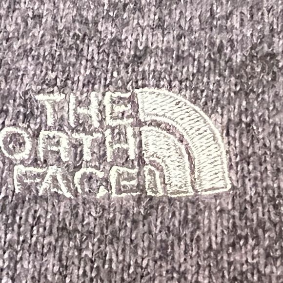 The North Face Purple Hoodie Pullover Button Collar Hood Ski Soft Cozy Size M - Picture 7 of 15